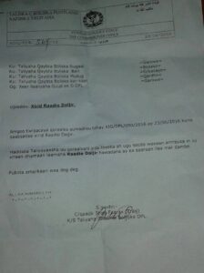 wareegto xirista daljir